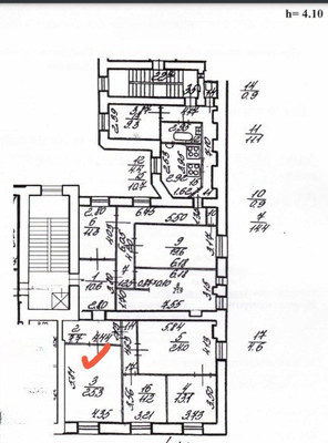 Сдам комнату в 6-комн. квартире, Каменноостровский пр-кт, 35-75, Санкт-Петербург г