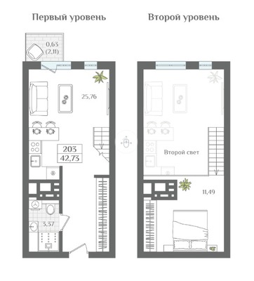 Продам однокомнатную (1-комн.) квартиру (долевое), Балтийский проезд, Светлогорск г