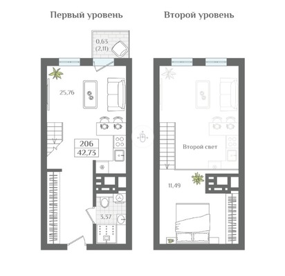 Продам однокомнатную (1-комн.) квартиру (долевое), Балтийский проезд, Светлогорск г