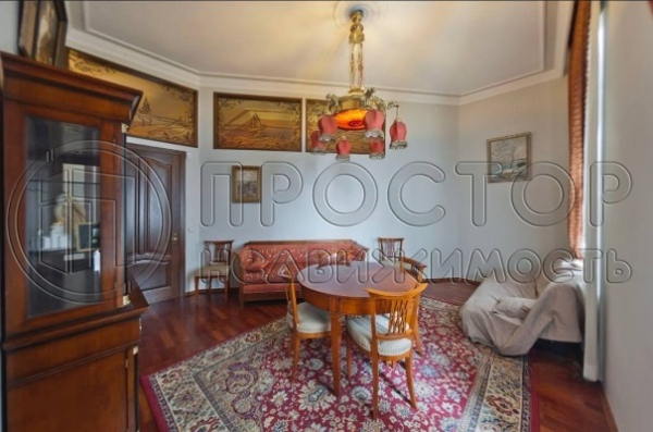 Продам трехкомнатную (3-комн.) квартиру, Гагаринский пер, 28, Москва г