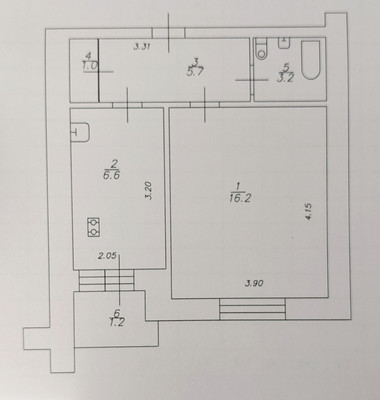 Продам однокомнатную (1-комн.) квартиру, Академика Павлова ул, 19, Казань г