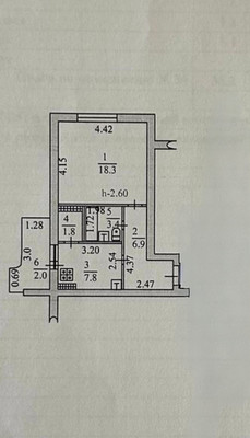 Продам однокомнатную (1-комн.) квартиру, Героев Десантников ул, 55ка, Новороссийск г