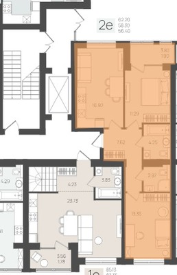 Продам двухкомнатную (2-комн.) квартиру (долевое), Молодежная ул, Пионерский г