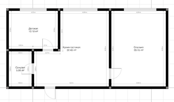 Продам двухкомнатную (2-комн.) квартиру, ОДС ул, 97, Нальчик г