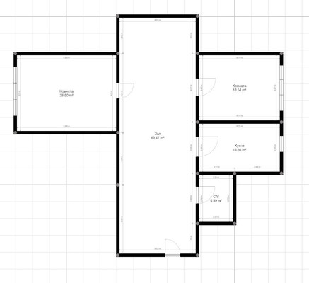 Продам трехкомнатную (3-комн.) квартиру, Профсоюзная ул, 226, Вольный Аул кп