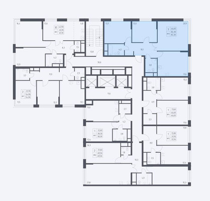 Продам трехкомнатную (3-комн.) квартиру, 3-я Хорошёвская ул, 17А, Москва г