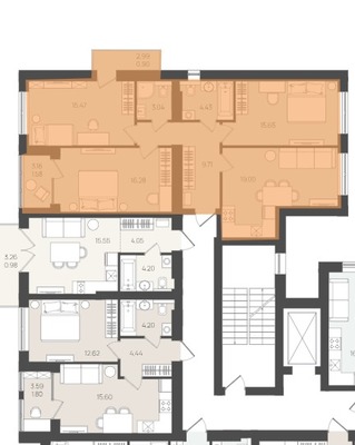 Продам трехкомнатную (3-комн.) квартиру (долевое), Молодежная ул, Пионерский г