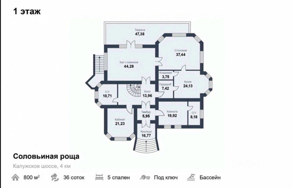 Продам дом, Баратынского ул, Николо-Хованское д, 0 км от города