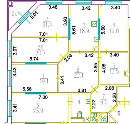 Продам многокомнатную квартиру, Коштоянца ул, 12, Москва г