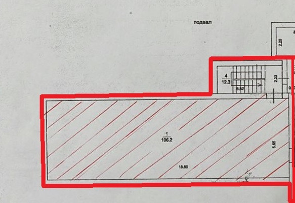 Сдам коммерческое помещение 45 м2, Победы (Климовск мкр.) ул, 12, Подольск г
