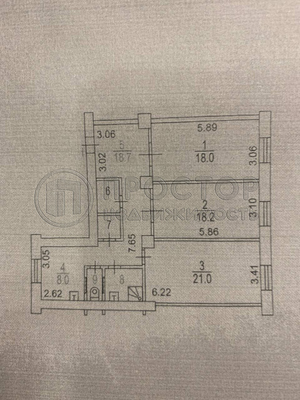 Продам коммерческое помещение 92,1 м2, Севастопольский пр-кт, 1к5, Москва г