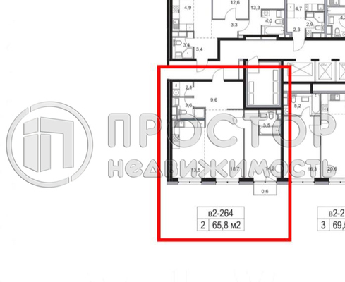 Продам двухкомнатную (2-комн.) квартиру, Причальный проезд, 10к1, Москва г
