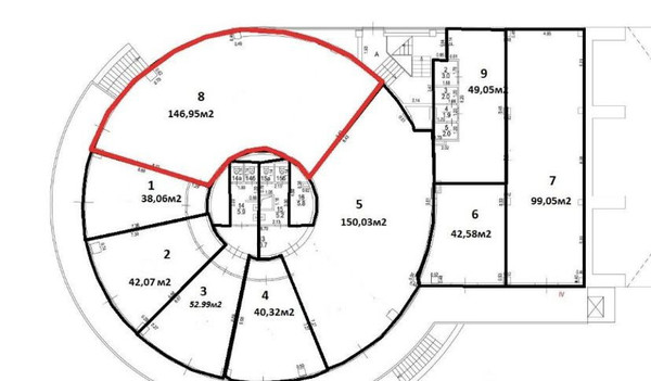 Сдам коммерческое помещение 146,95 м2, Дмитровка Б. ул, 19, Москва г