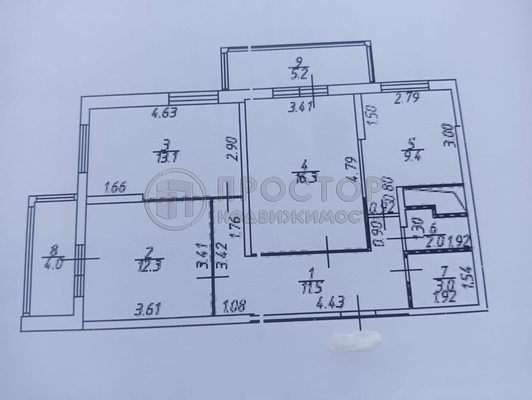 Продам трехкомнатную (3-комн.) квартиру, Муравская ул, 42к1, Москва г