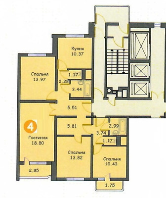 Продам многокомнатную квартиру, Академика Комарова ул, 3к2, Москва г
