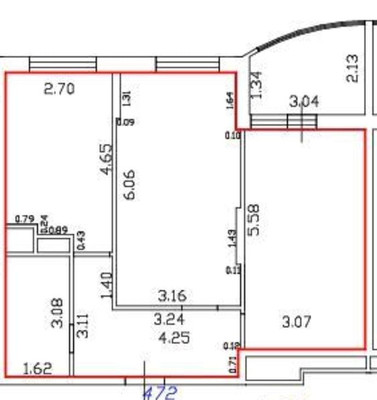 Продам двухкомнатную (2-комн.) квартиру, Командорская ул, 15, Краснодар г