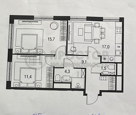 Продам двухкомнатную (2-комн.) квартиру, Тагильская ул, 2к1, Москва г