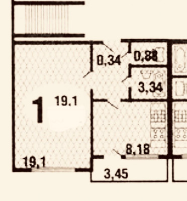 Продам однокомнатную (1-комн.) квартиру, Ферганский проезд, 11к2, Москва г