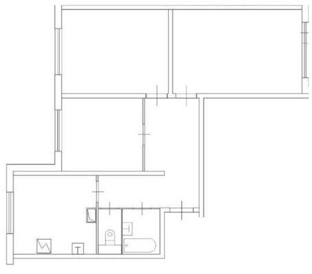 Продам трехкомнатную (3-комн.) квартиру, Трофимова ул, 36к1, Москва г