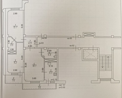 Продам трехкомнатную (3-комн.) квартиру, 1 мкр, 35, Кропоткин г