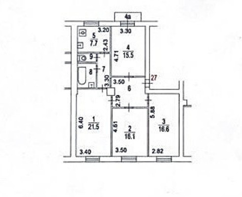 Продам многокомнатную квартиру, 2-й Карачаровский проезд, 4кА, Москва г