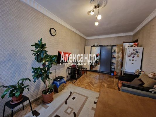 Продам комнату в 5-комн. квартире, Гончарная ул, 10, Санкт-Петербург г