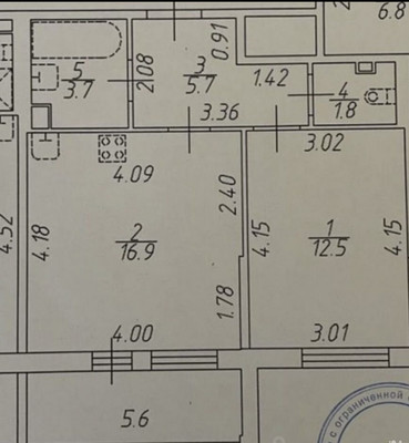 Продам однокомнатную (1-комн.) квартиру, Ветеранов пр-кт, 183, Санкт-Петербург г