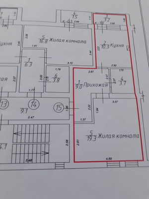 Продам однокомнатную (1-комн.) квартиру, Коммунистическая ул, 54Б, Калининград г