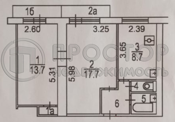 Продам двухкомнатную (2-комн.) квартиру, Криворожская ул, 21к1, Москва г