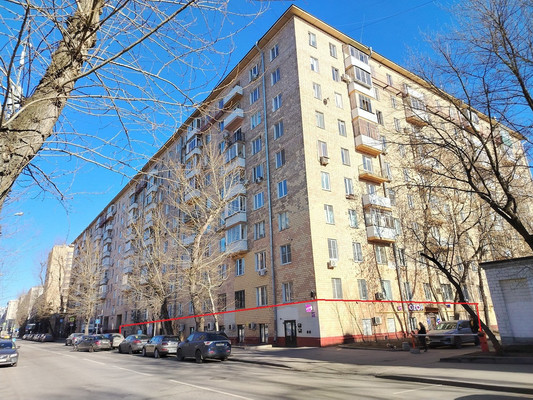Продам торговое помещение 533,3 м2, Васильевская ул, 4, Москва г