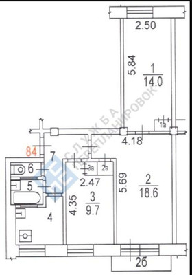 Продам трехкомнатную (3-комн.) квартиру, Озерковский пер, 4, Москва г