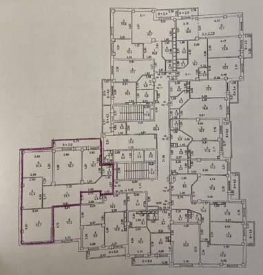 Продам трехкомнатную (3-комн.) квартиру, Михаила Нагибина пр-кт, 14кГ, Ростов-на-Дону г