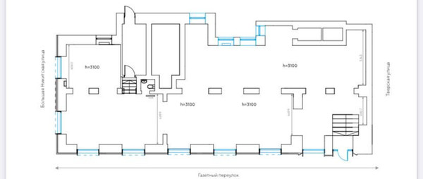 Продам коммерческое помещение 248,9 м2, Дмитровка Б. ул, 12/1, Москва г