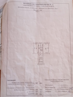 Продам двухкомнатную (2-комн.) квартиру, Маяковского кв-л, 1, Звенигород г