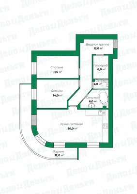 Продам трехкомнатную (3-комн.) квартиру, Водопроводная ул, 27, Киров г