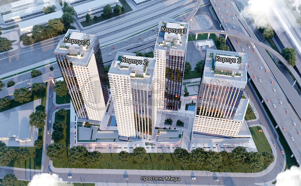 Продам двухкомнатную (2-комн.) , Мира пр-кт, 222, Москва г