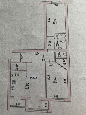 Продам трехкомнатную (3-комн.) квартиру, 339-й Стрелковой Дивизии ул, 31, Ростов-на-Дону г