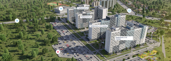 Продам двухкомнатную (2-комн.) квартиру (долевое), Прибрежный б-р, 6, Киров г
