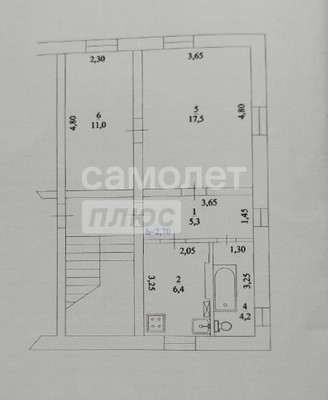 Продам двухкомнатную (2-комн.) квартиру, Ленина ул, 76, Славянск-на-Кубани г