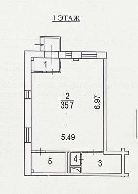Продам торговое помещение 48,8 м2, Погонный проезд, 14, Москва г
