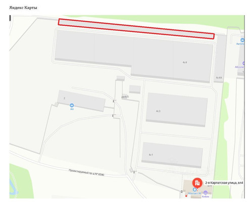 Сдам склад 127 м2, 2-я Карпатская ул, 4, Москва г