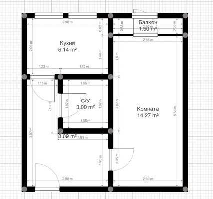 Продам однокомнатную (1-комн.) квартиру, Нахушева ул, 93, Нальчик г