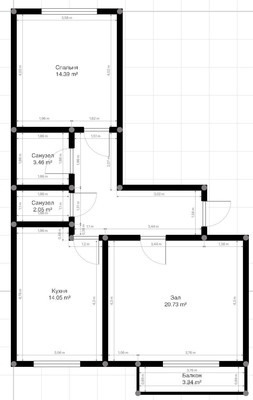 Продам двухкомнатную (2-комн.) квартиру, Шогенова ул, 77, Нальчик г
