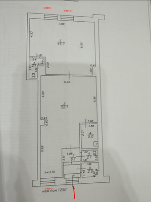 Продам коммерческое помещение 119,2 м2, Большая Красная ул, 8, Казань г