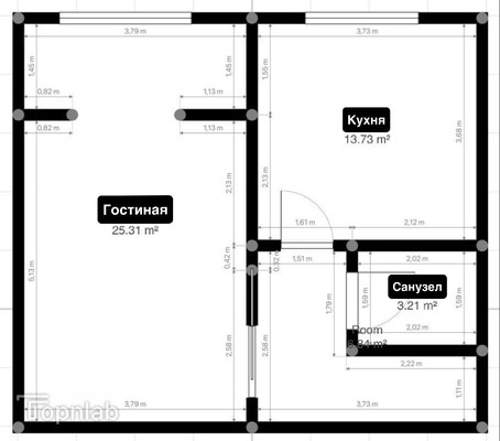 Продам однокомнатную (1-комн.) квартиру, Тлостанова ул, 28кб, Нальчик г