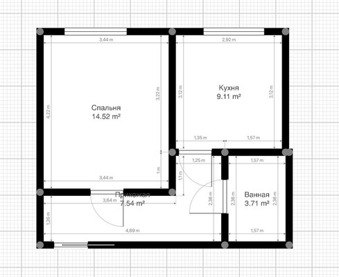 Продам однокомнатную (1-комн.) квартиру, Ахохова ул, 133, Нальчик г