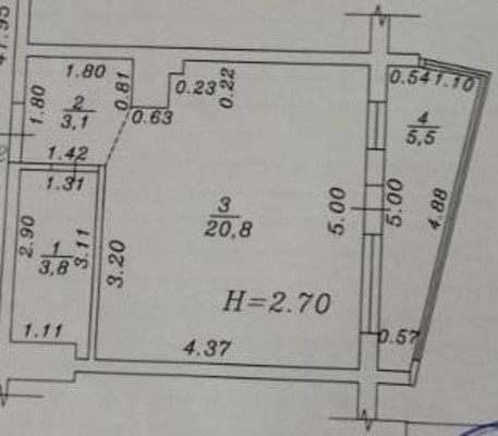 Продам однокомнатную (1-комн.) квартиру, Верхняя дорога ул, 151, Анапа г