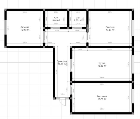 Продам трехкомнатную (3-комн.) квартиру, Эльбрусская ул, 19Б, Нальчик г