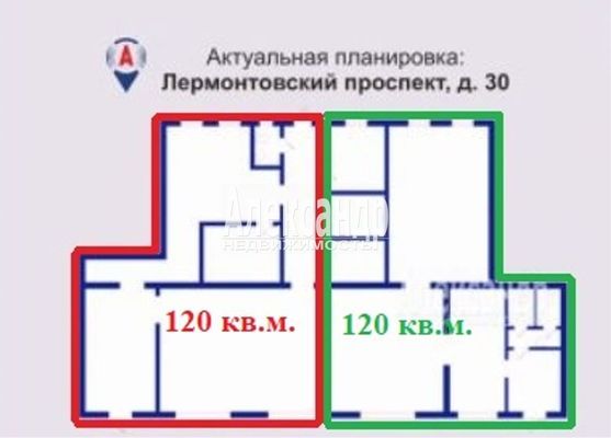 Сдам торговое помещение 120 м2, Лермонтовский пр-кт, 30, Санкт-Петербург г