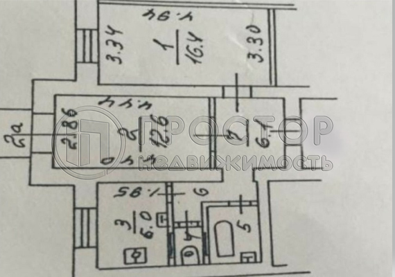 Продам двухкомнатную (2-комн.) квартиру, Бронная М. ул, 17, Москва г